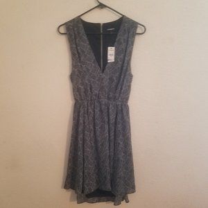 Black/Grey NWT Express Dress Size 10